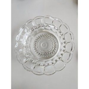 Vintage EAPG Glass Bowl